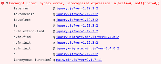 wordpress4.5-jquery-console-error